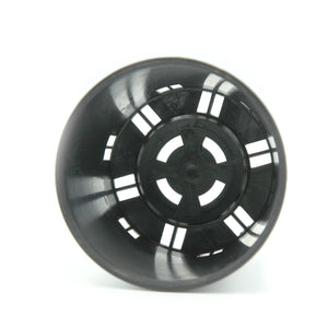 100mm Round Port Orchid Pots in Black