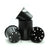 130mm Round Midi Plastic Pot in Black